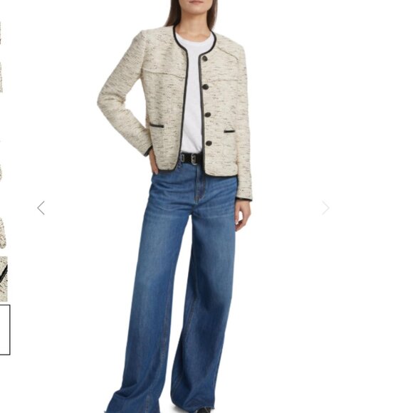 NWT rag & bone Mirabelle Italian Tweed Jacket Blazer - Picture 2 of 9